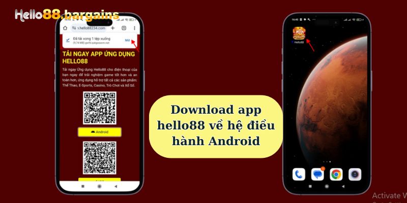 Download app hello88 về hệ điều hành Android