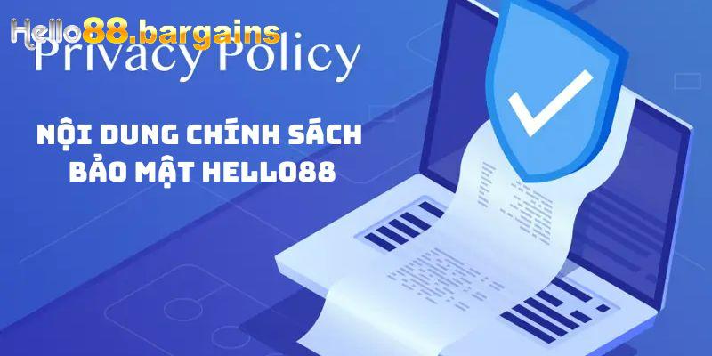 Tìm hiểu chính sách bảo mật tại Hello88