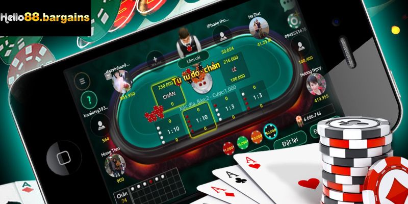 Giao diện sảnh game thiết kế chân thực, thông minh 